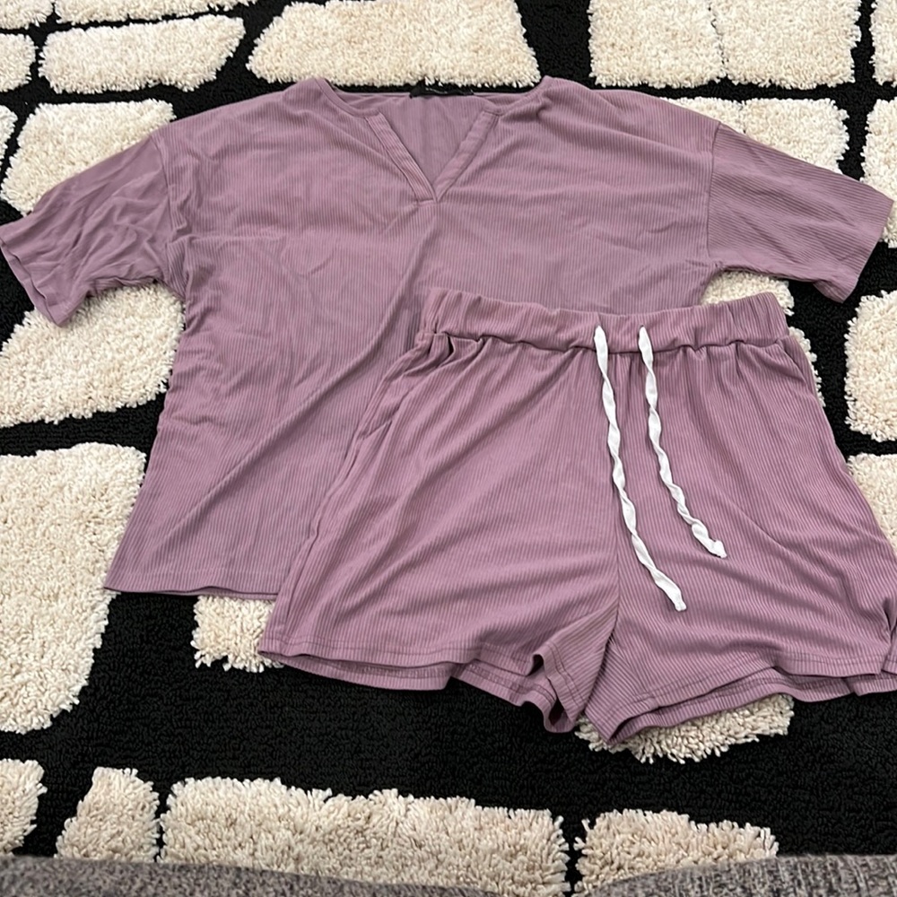 Lavender two piece set